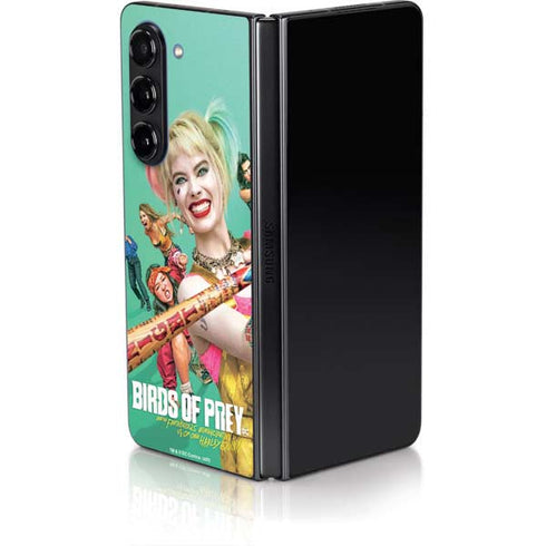 DC Comics Harley Quinn Birds of Prey Galaxy Z Fold5 5G Skin